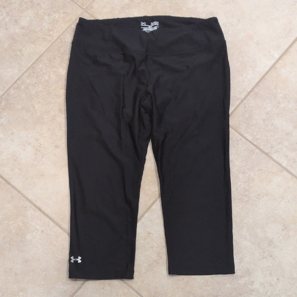 Under Armour Black Athletic Capris